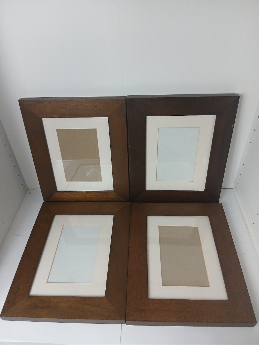 Classic Brown Wood Picture Frame Set - Home Accents